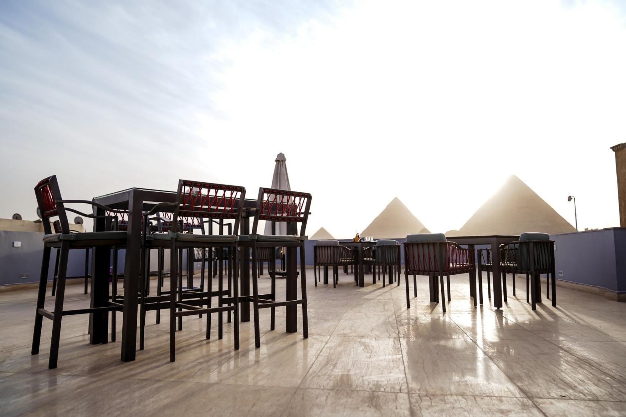 Pyramids Hotel Kafret el-Gabal Екстериор снимка